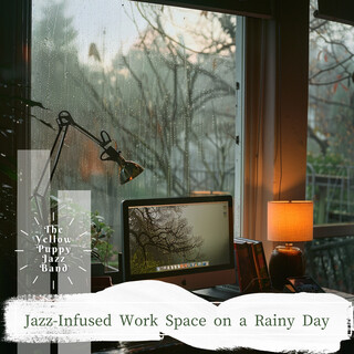 Jazz-Infused Work Space on a Rainy Day