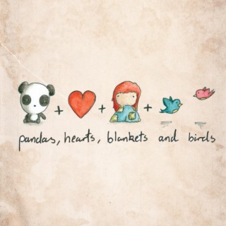 Pandas, Hearts, Blankets and Birds