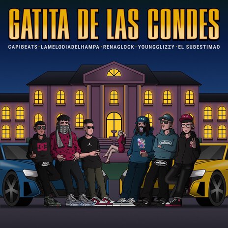 Gatita de las Condes ft. Lamelodiadelhampa, Renaglock, YoungGlizzy & El Subestimao | Boomplay Music