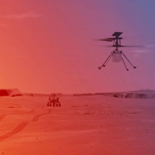 Ingenuity Helicopter on Mars