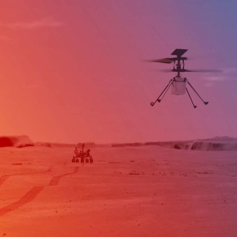 Ingenuity Helicopter on Mars