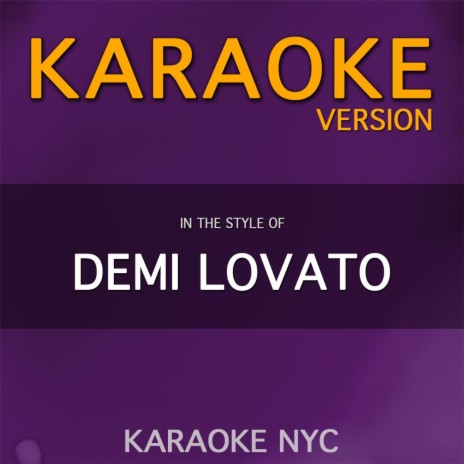 Never Been Hurt (Originally Performed By Demi Lovato) [Karaoke Version] | Boomplay Music