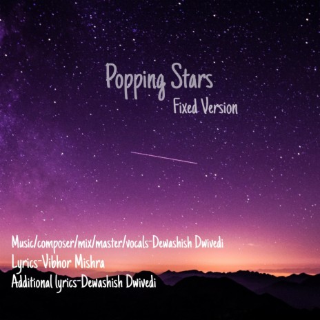 Popping Stars (Fixed Version) | Boomplay Music