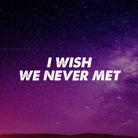 I Wish We Never Met | Boomplay Music