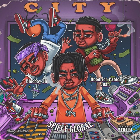 In The City (feat. BlocBoy JB & HoodRich Pablo Jaun) | Boomplay Music