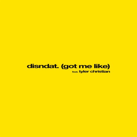 disndat. (got me like) ft. Tyler Christian | Boomplay Music