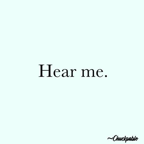 Hear me.. | Boomplay Music