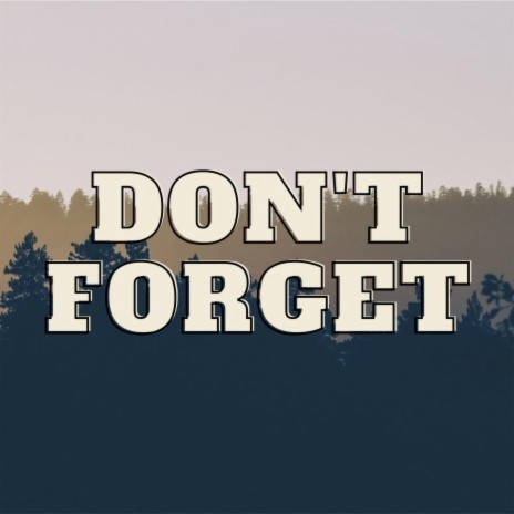 Don't Forget | Boomplay Music