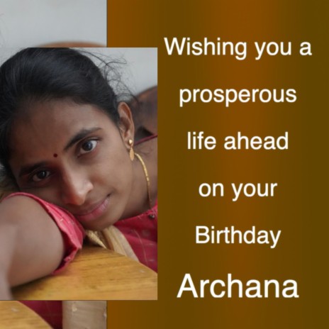 Archana Kaleeshwaran's birthday song (Tamil) | Boomplay Music