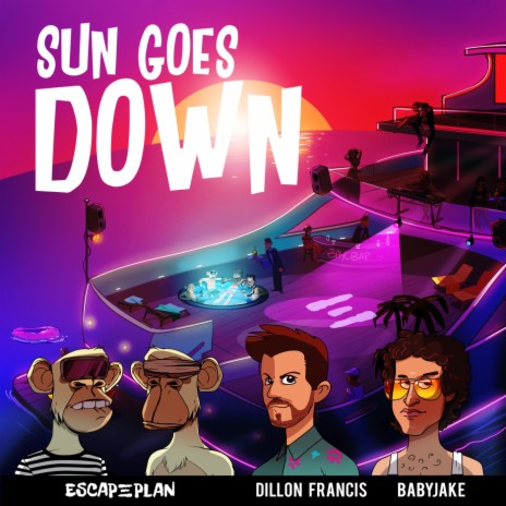 Sun Goes Down ft. BabyJake & Dillon Francis | Boomplay Music