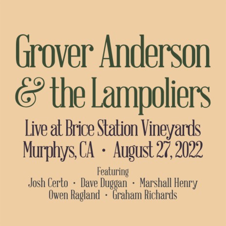 From a Golden State (Live at Brice Station 8.27.2022) ft. The Lampoliers | Boomplay Music