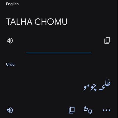 Talha Chomu | Boomplay Music