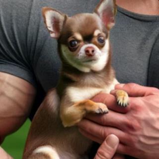 His little chihuahua