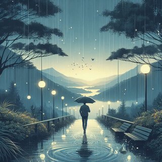 Serene Storm: Soothing Sounds of the Rain