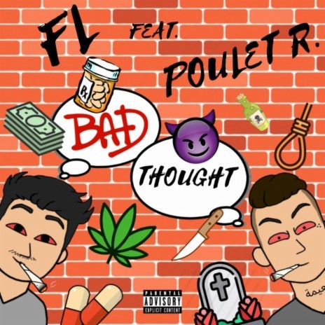 Bad Thought ft. Poulet.R | Boomplay Music