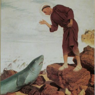 Arnold Böcklin – Św. Antoni głoszący kazanie do ryb