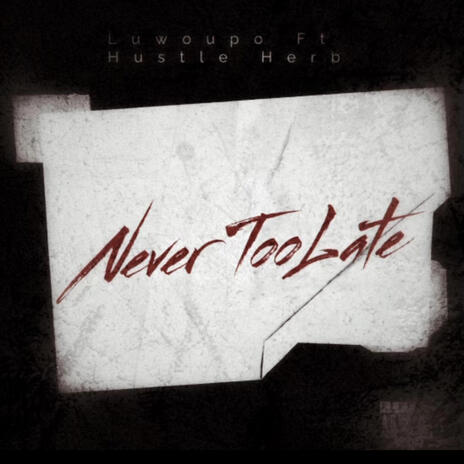 Never Too Late ft. Hustle Herb | Boomplay Music