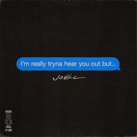 I’m really tryna hear you out but… | Boomplay Music