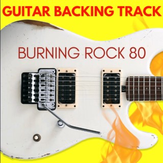 Burning Rock 80 Guitar Backing Track Jam in D minor