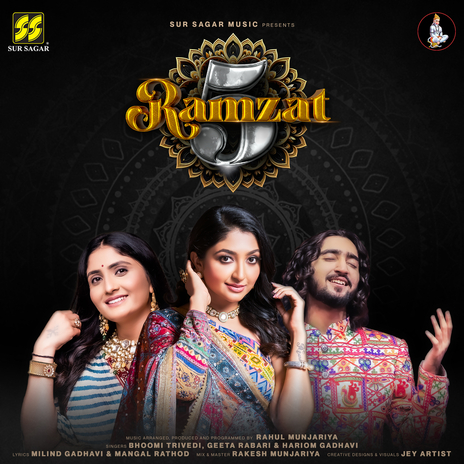 Ramzat 5 ft. Geeta Rabari, Hariom Gadhavi & Rahul Munjariya | Boomplay Music