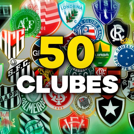 50 Clubes Brasileiros em uma Música | Boomplay Music