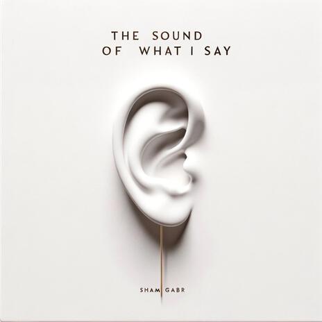 The Sound Of What I Say | Boomplay Music