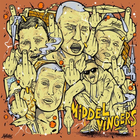 Middelvingers ft. EZG, Fano, Matero & Steff | Boomplay Music