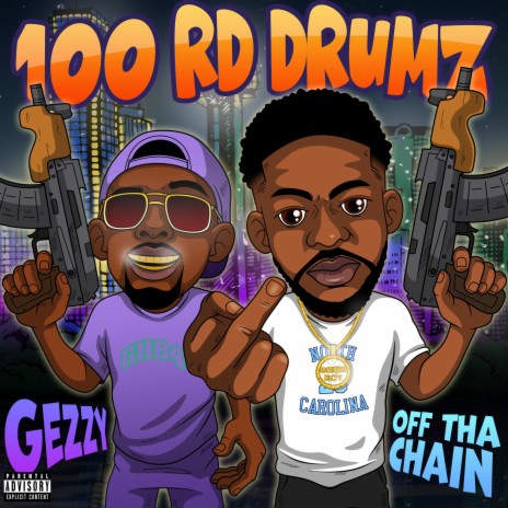 100 rd Drumz (feat. Gezzy) | Boomplay Music