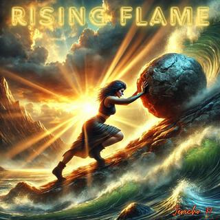 Rising flame