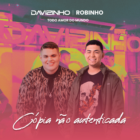 Cópia Não Autenticada ft. Robinho | Boomplay Music