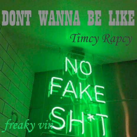 Dont Wanna Be Like ft. Timcy Rapcy | Boomplay Music