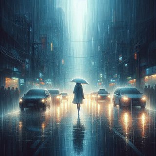 Background Rain Noise for Ambience, Quiet Rain