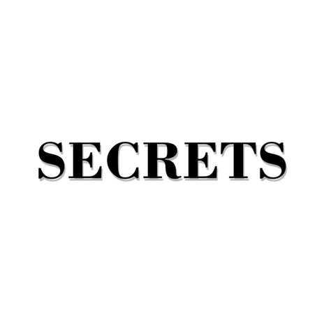 Secrets | Boomplay Music