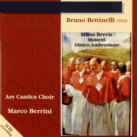 Mottetti, per coro a 4 voci miste: Bone Pastor ft. Marco Berrini