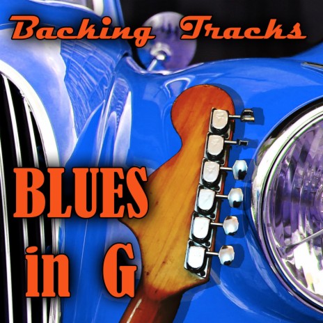 Easy Slow Blues Backin Track in G