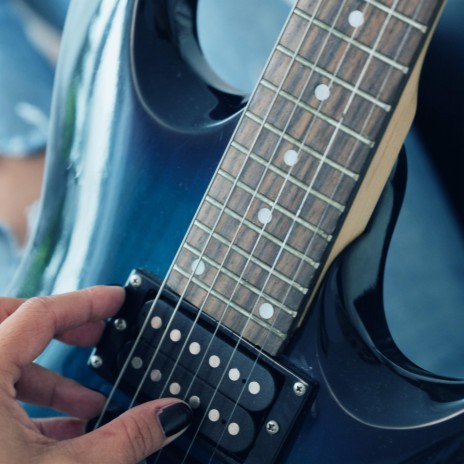 Blue Electric Guitar | Boomplay Music