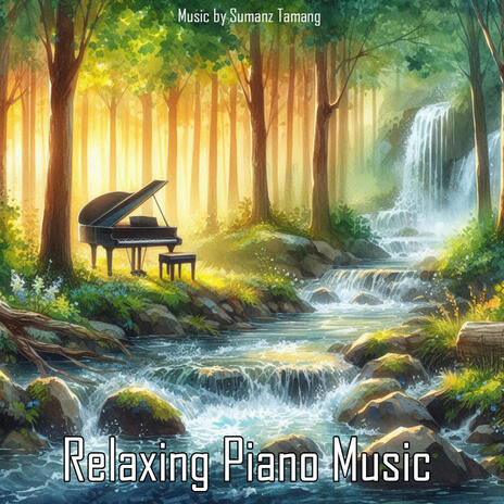 Relaxing Piano Music and Flowing Water in Forest | Boomplay Music