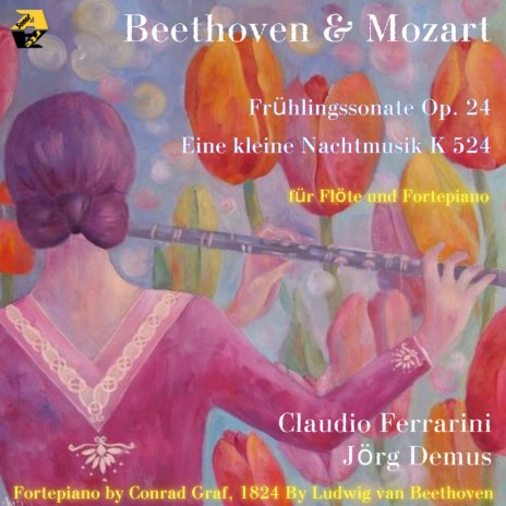 Frühlingssonate for Violin and Piano No. 5 in F major, Op. 24: I. Allegro (Arr. for flute by Claudio Ferrarini) ft. Jörg Demus | Boomplay Music