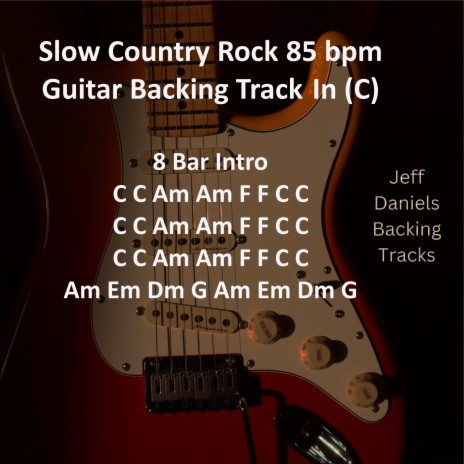 Slow Country Rock (C) Backing Track For Guitar | Boomplay Music