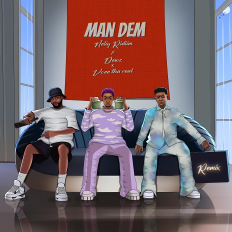 Man Dem (Remix) ft. Dewz & Vcee Tha Real | Boomplay Music