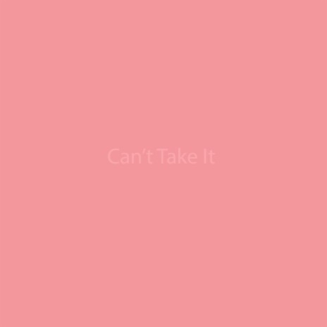 Can't Take It | Boomplay Music