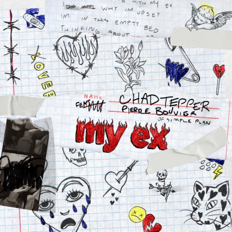 my ex ft. Pierre Bouvier | Boomplay Music