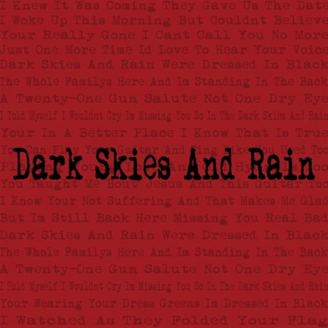 Dark Skies And Rain (Demo) | Boomplay Music