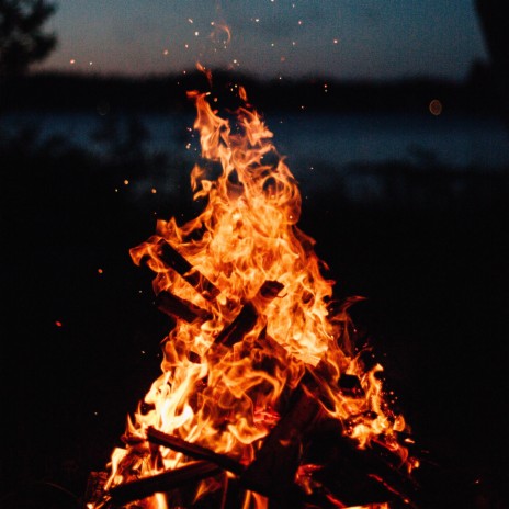 4K Campfire by the River - Relaxing Fireplace Nature Sounds - Robin Birdsong ft. The Sound Designers & ASMR Fire Sounds | Boomplay Music