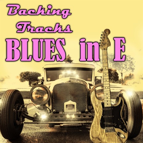 Shuffle Blues Backing Track Jam in E