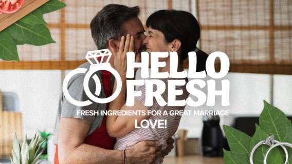 HELLO FRESH! --- Fresh ingredients for a great marriage. (Love!)