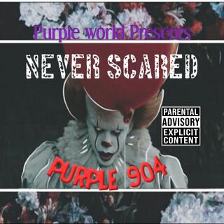 NEVER SCARED