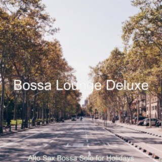 Alto Sax Bossa Solo for Holidays