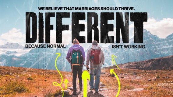 DIFFERENT: Because normal isn’t working (We believe that marriages should thrive.)