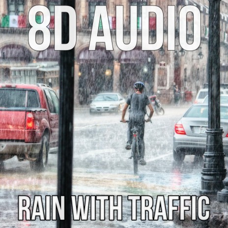 Rain in the City - Calm Night Rain Traffic Asmr